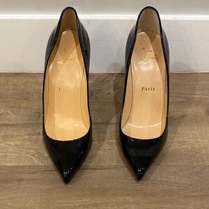 Christian Louboutin Glossy Black Heels